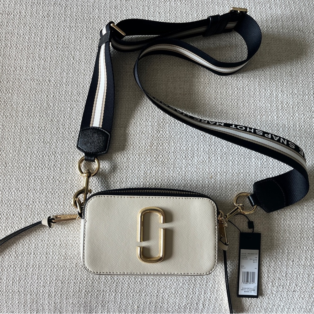 Authentic Marc Jacobs The Snapshot Bag in Cloud Multi
